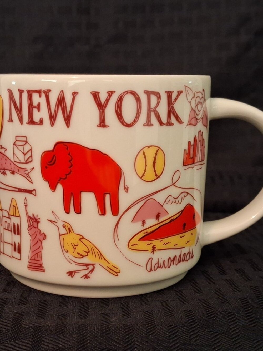 STARBUCKS BEEN THERE SERIES Mugs 14 oz. New York State Adirondacks Lake Erie